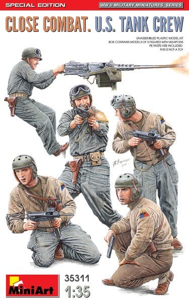 MiniArt 35311 1/35 CLOSE COMBAT US TANK CREW (7546284081389)