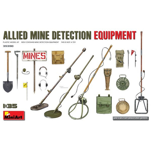 MiniArt 35390 1/35 Allied Mine Detection Equipment - Hobby City NZ (7759538946285)