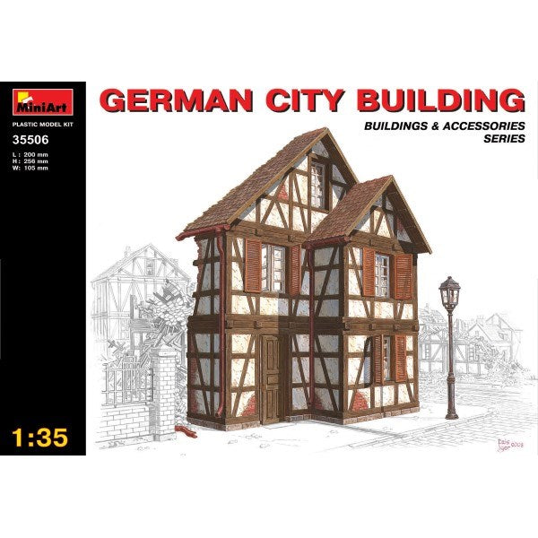 MiniArt 35506 1/35 German City Building - Hobby City NZ (7759539241197)