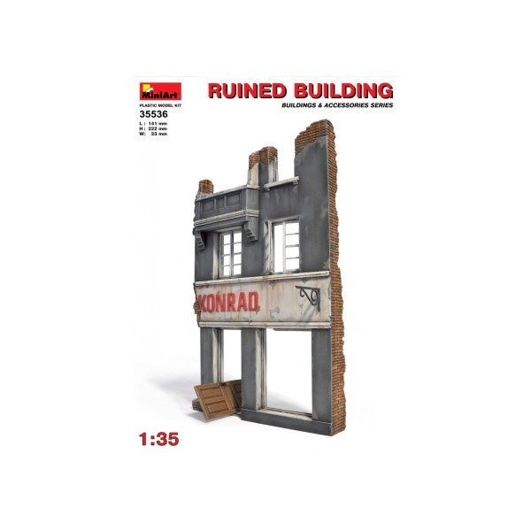 MiniArt 3536 1/35 Ruined Building (8278348005613)