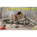 MiniArt 35593 1/35 CONCRETE MIXER SET (7759542321389)