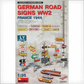 MiniArt 35600 1/35 GERMAN ROAD SIGNS WW2 (FRANCE 1944) (7759542550765)
