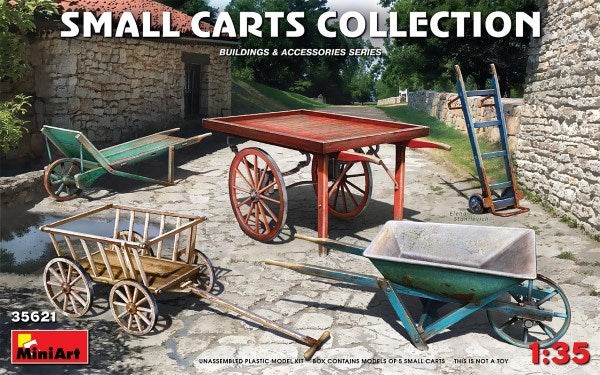 MiniArt 35621 1/35 SMALL CARTS COLLECTION - Hobby City NZ (7654717423853)