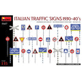 MiniArt 35637 1/35 IT TRAFFIC SIGNS 30/40's (7759544058093)