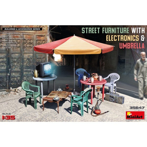 MiniArt 35647 1/35 STREET FURNITURE (7759544287469)