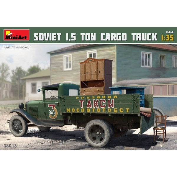 MiniArt 38013 1/35 SOVIET 1.5TON TRUCK AA "POLUTORKA" (7759545139437)
