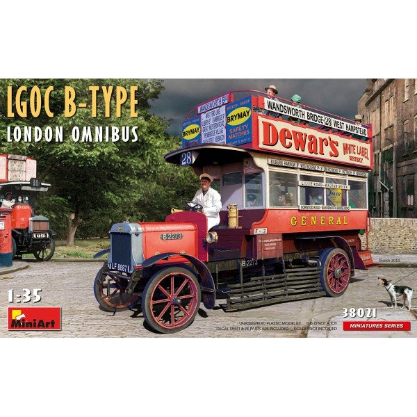 MiniArt 38021 1/35 LGOC B-TYPE LONDON OMNIBUS - Hobby City NZ