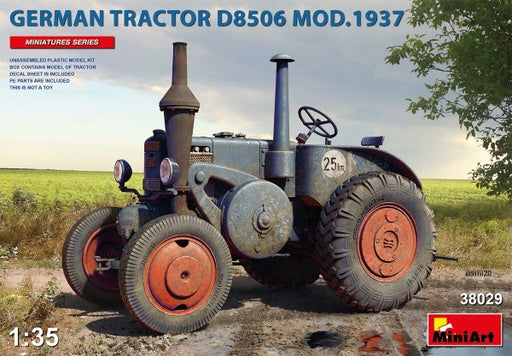 zMiniArt 38029 1/35 GERMAN TRACTOR D8506 1937 - Hobby City NZ (7654717489389)