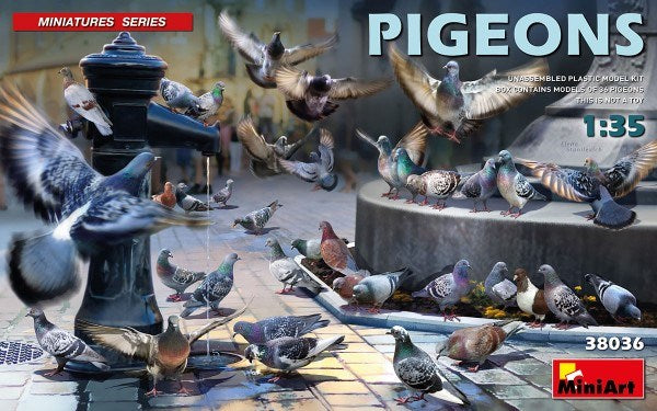 MiniArt 38036 1/35 PIGEONS (7546286833901)