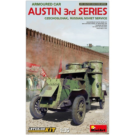 MiniArt 39007 1/35 AUSTIN ARMOURED CAR: Cz;RUSS; SOVSERV - Hobby City NZ (7546287259885)