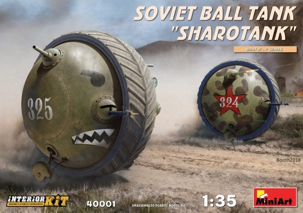 MiniArt 40001 1/35 SOVIET SHAROTANK W/INT KIT (8278320972013)