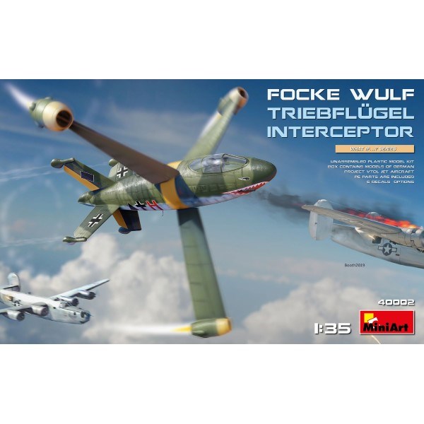 MiniArt 40002 1/35 FOCKE WULF TRIEBFLUGEL - Hobby City NZ (7759546024173)