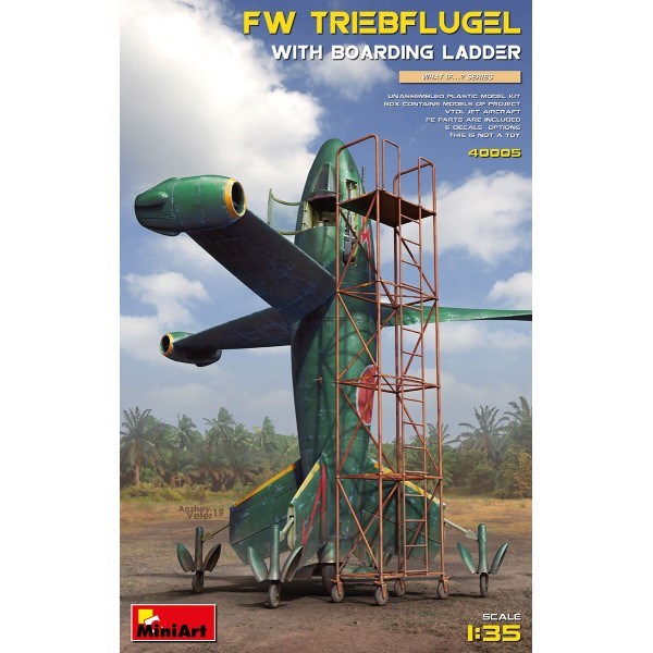 MiniArt 40005 1/35 FOCKE WULF TRIEBFLUGEL W/BOARDING - Hobby City NZ (7759546056941)