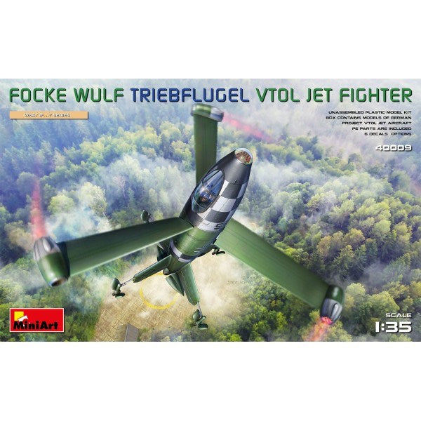 MiniArt 40009 1/35 FOCKE WULF TRIEBFLUGEL VTOL - Hobby City NZ (7759546417389)