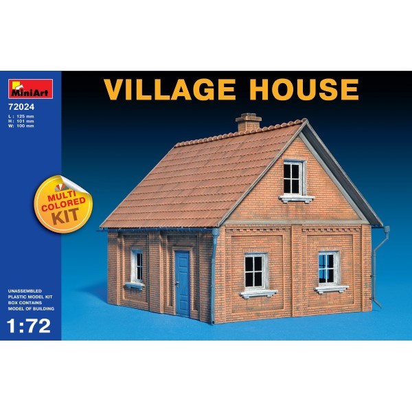 MiniArt 1/72 VILLAGE HOUSE