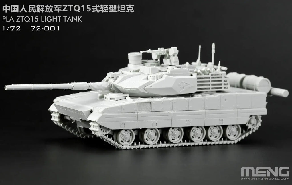 Meng 72-001 1/72 PLA ZTQ15 Light Tank - Hobby City NZ