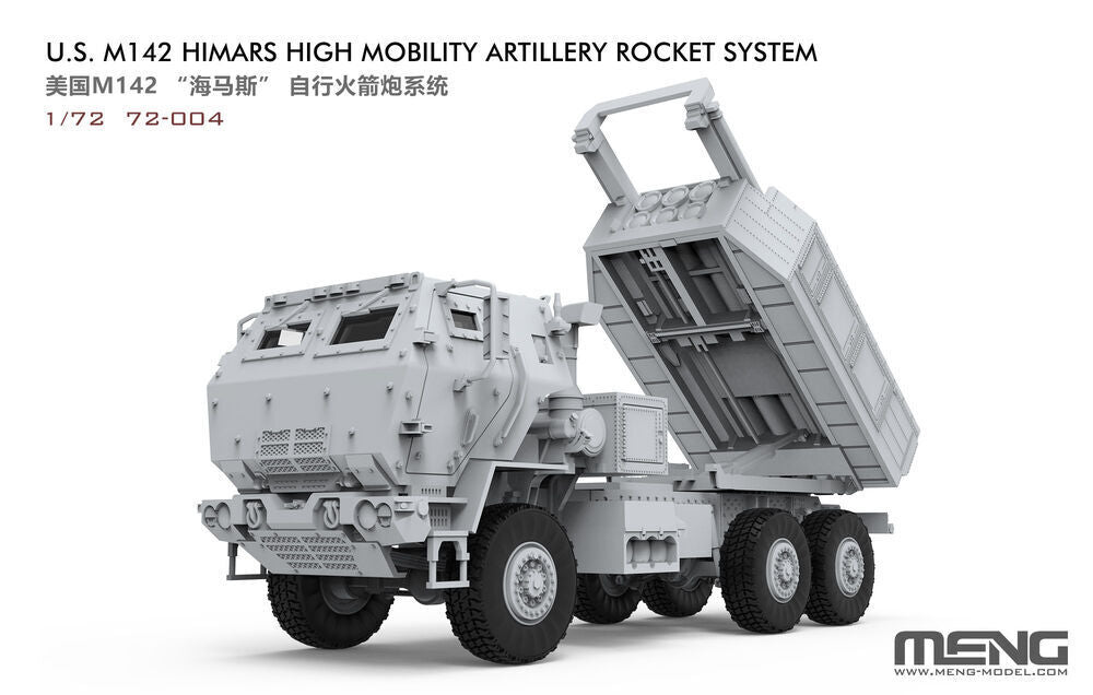 Meng 72-004 1/72 U.S. M142 HIMARS High Mobility Artillery Rocket System - Hobby City NZ