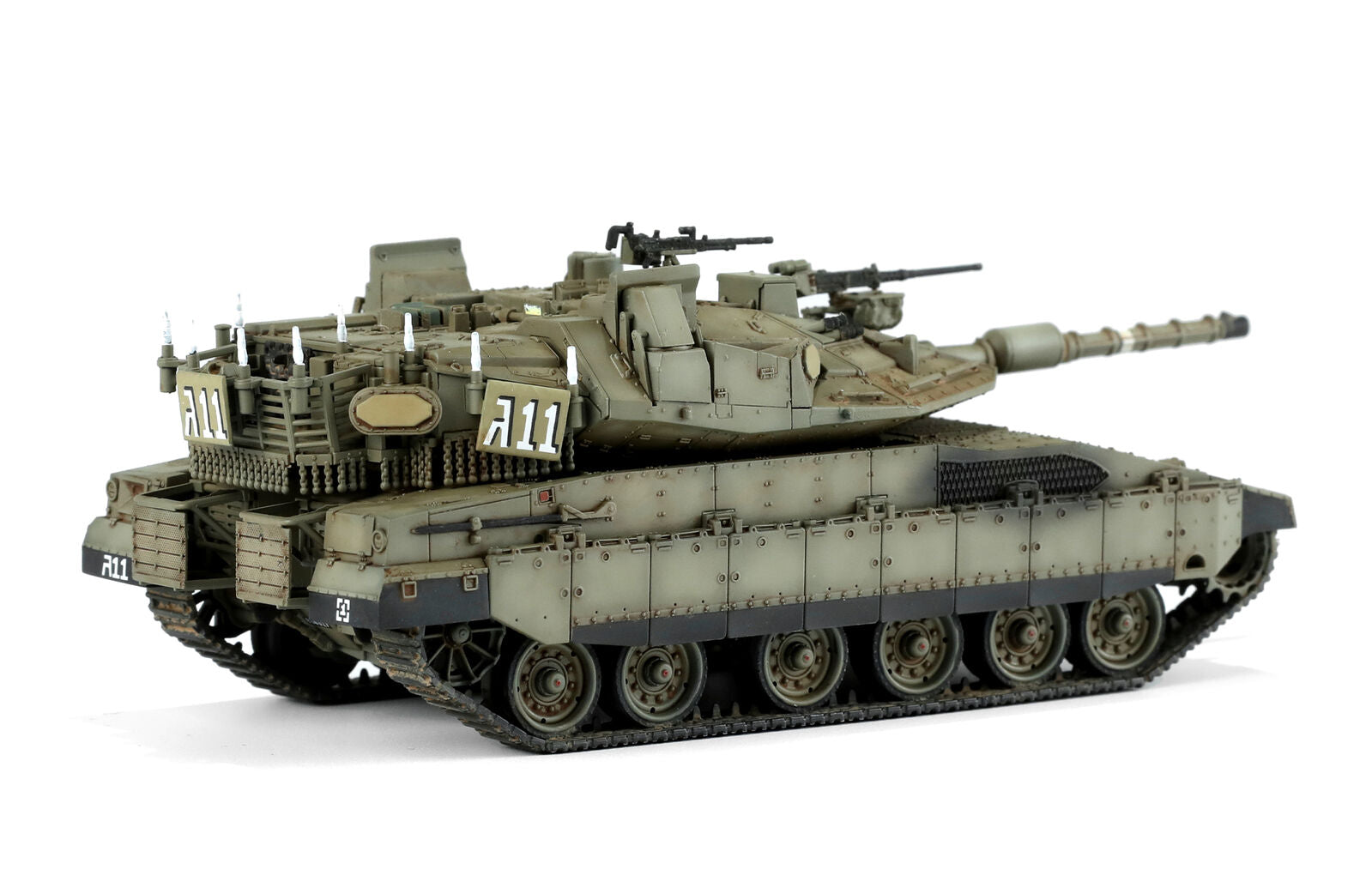 Meng 72-006 1/72 Israeli Main Battle Tank Merkava Mk.4M w/Trophy Active Protection System - Hobby City NZ