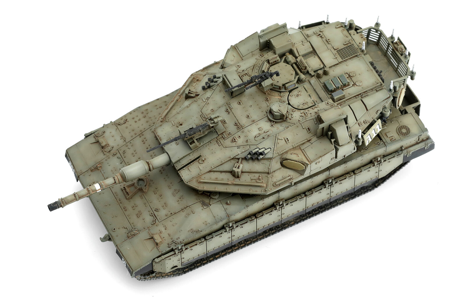 Meng 72-006 1/72 Israeli Main Battle Tank Merkava Mk.4M w/Trophy Active Protection System - Hobby City NZ