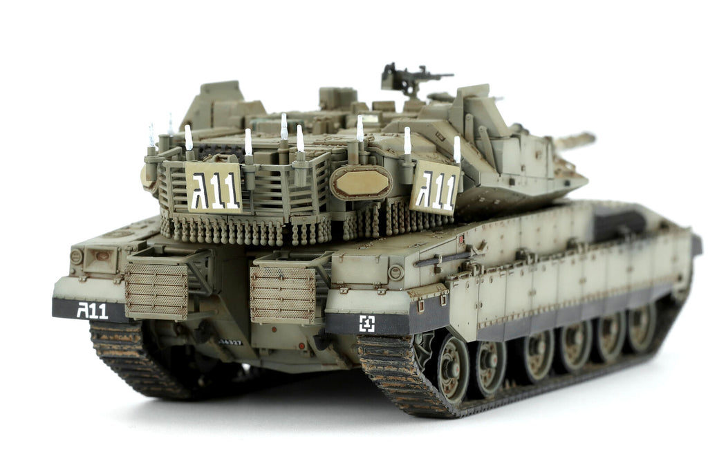 Meng 72-006 1/72 Israeli Main Battle Tank Merkava Mk.4M w/Trophy Active Protection System - Hobby City NZ