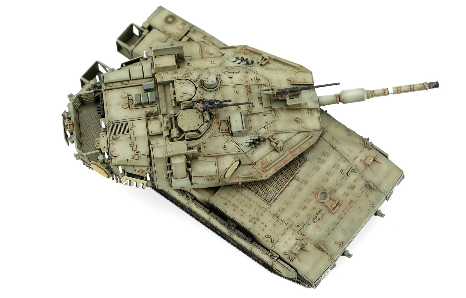 Meng 72-006 1/72 Israeli Main Battle Tank Merkava Mk.4M w/Trophy Active Protection System - Hobby City NZ