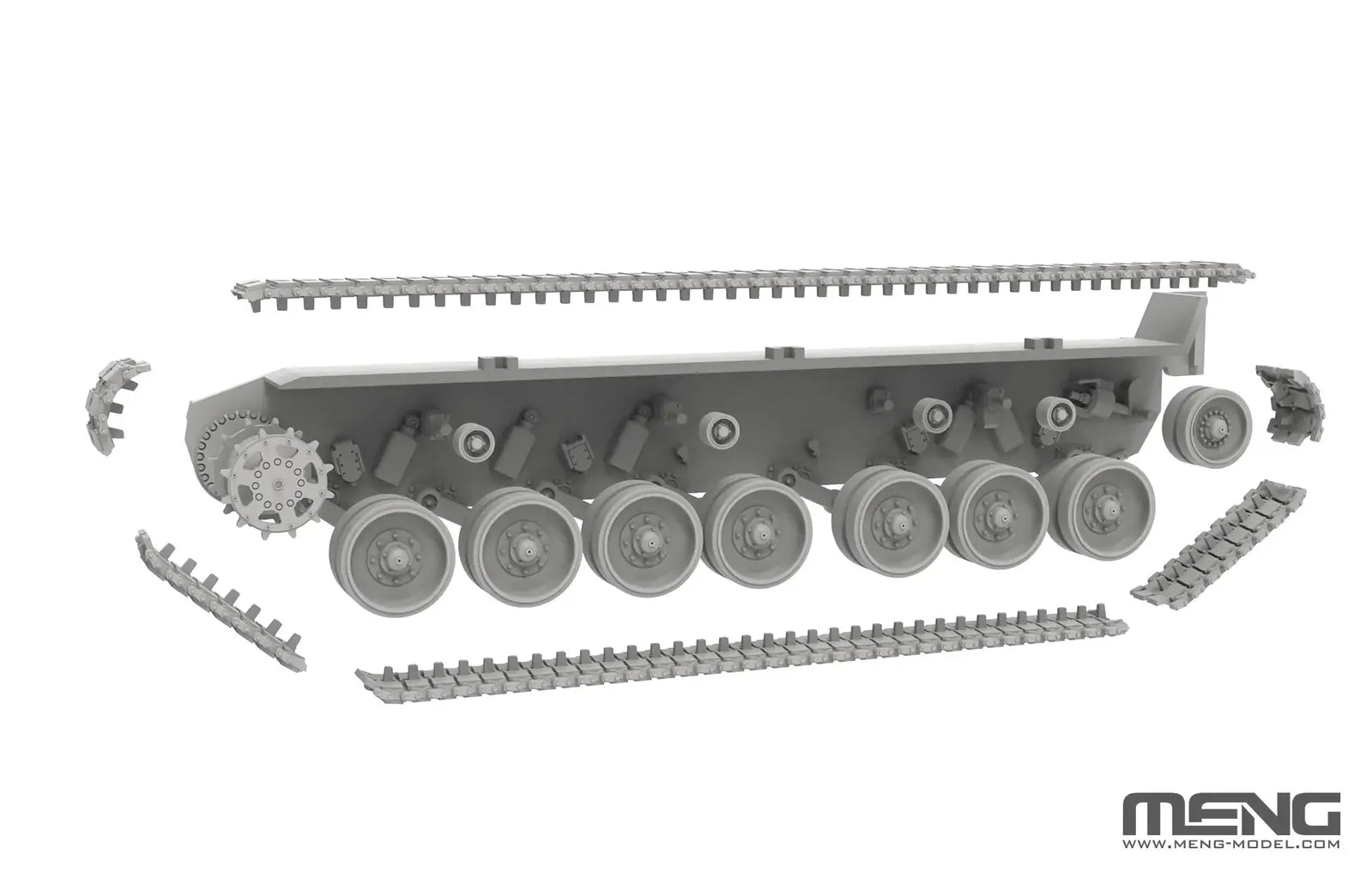 Meng 72-008 1/72 German Panzerhaubitze 2000 Self-Propelled Howitzer - Hobby City NZ