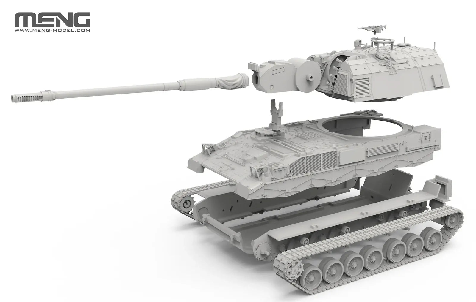 Meng 72-008 1/72 German Panzerhaubitze 2000 Self-Propelled Howitzer - Hobby City NZ