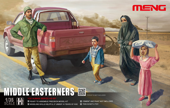 Meng HS-001 1/35 Middle Easterners - Hobby City NZ (8967466320109)