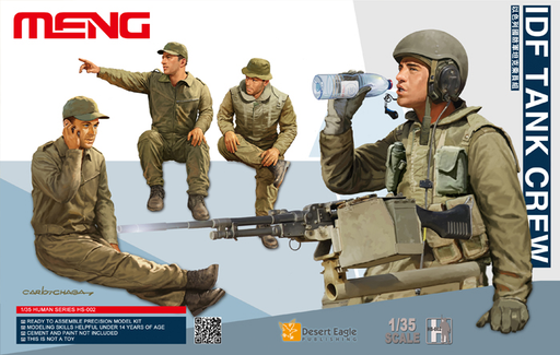 Meng HS-002 1/35 IDF Tank Crew - Hobby City NZ (8967466352877)
