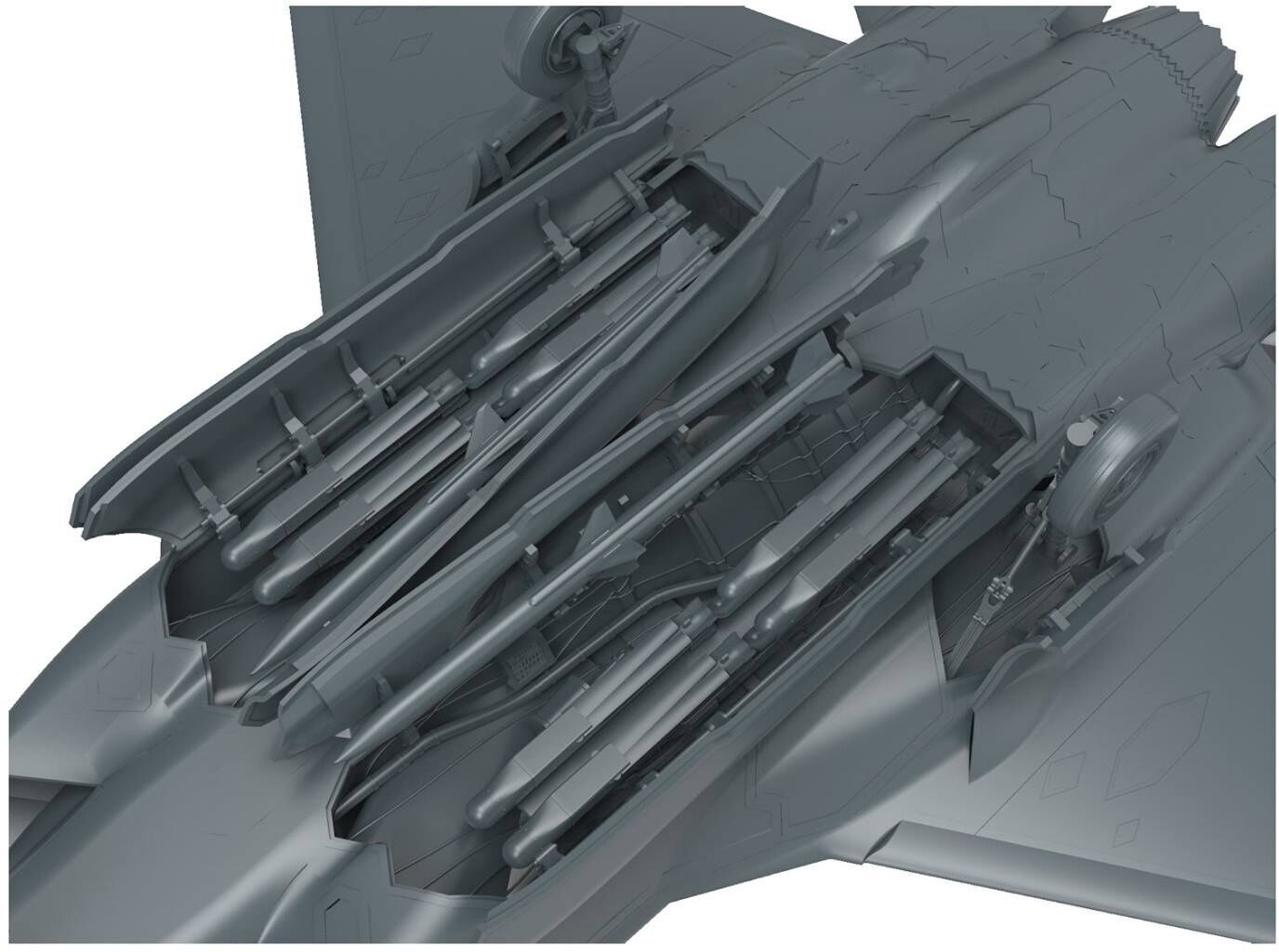Meng LS-007 1/48 Lockheed Martin F-35A Lightning II - Hobby City NZ