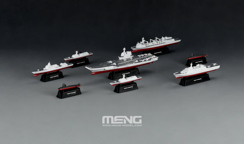 Meng MH-001 1/2000 Chinese Fleet Set 1 (incl. 6 blind boxes) - Hobby City NZ (8967466909933)
