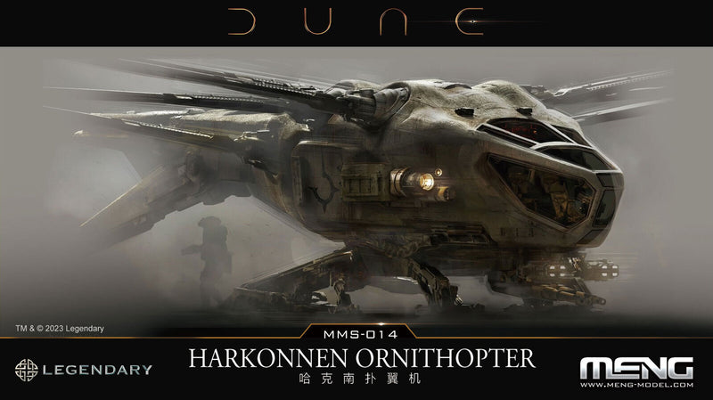 Meng MMS-014 Dune Harkonnen Ornithopter - Hobby City NZ (8967467041005)