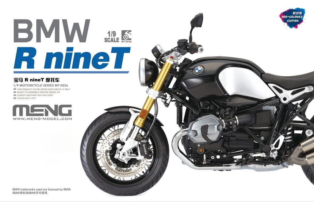 Meng MT-003s 1/9 BMW R nineT (Pre-colored Edition) - Hobby City NZ
