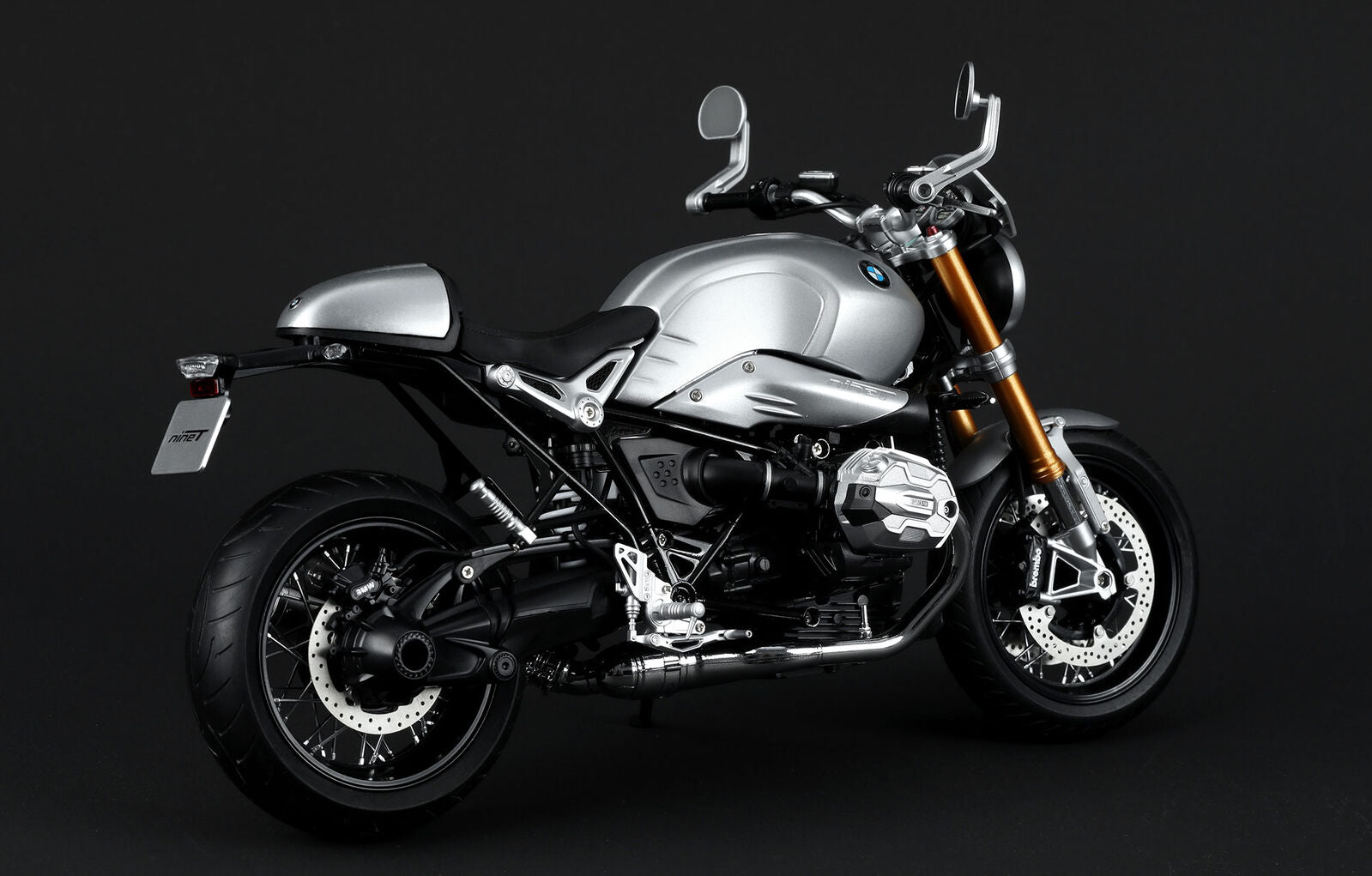 Meng MT-003v 1/9 BMW R nineT Option 719 Aluminium (Pre-colored Edition) - Hobby City NZ