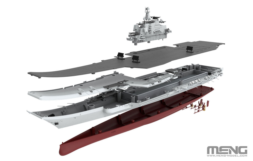 Meng PS-010 1/700 Aircraft Carrier Liaoning - Hobby City NZ
