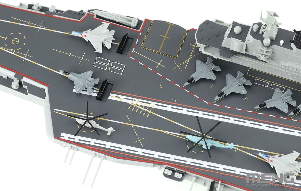 Meng PS-010s 1/700 Aircraft Carrier Liaoning (Pre-colored Edition) - Hobby City NZ