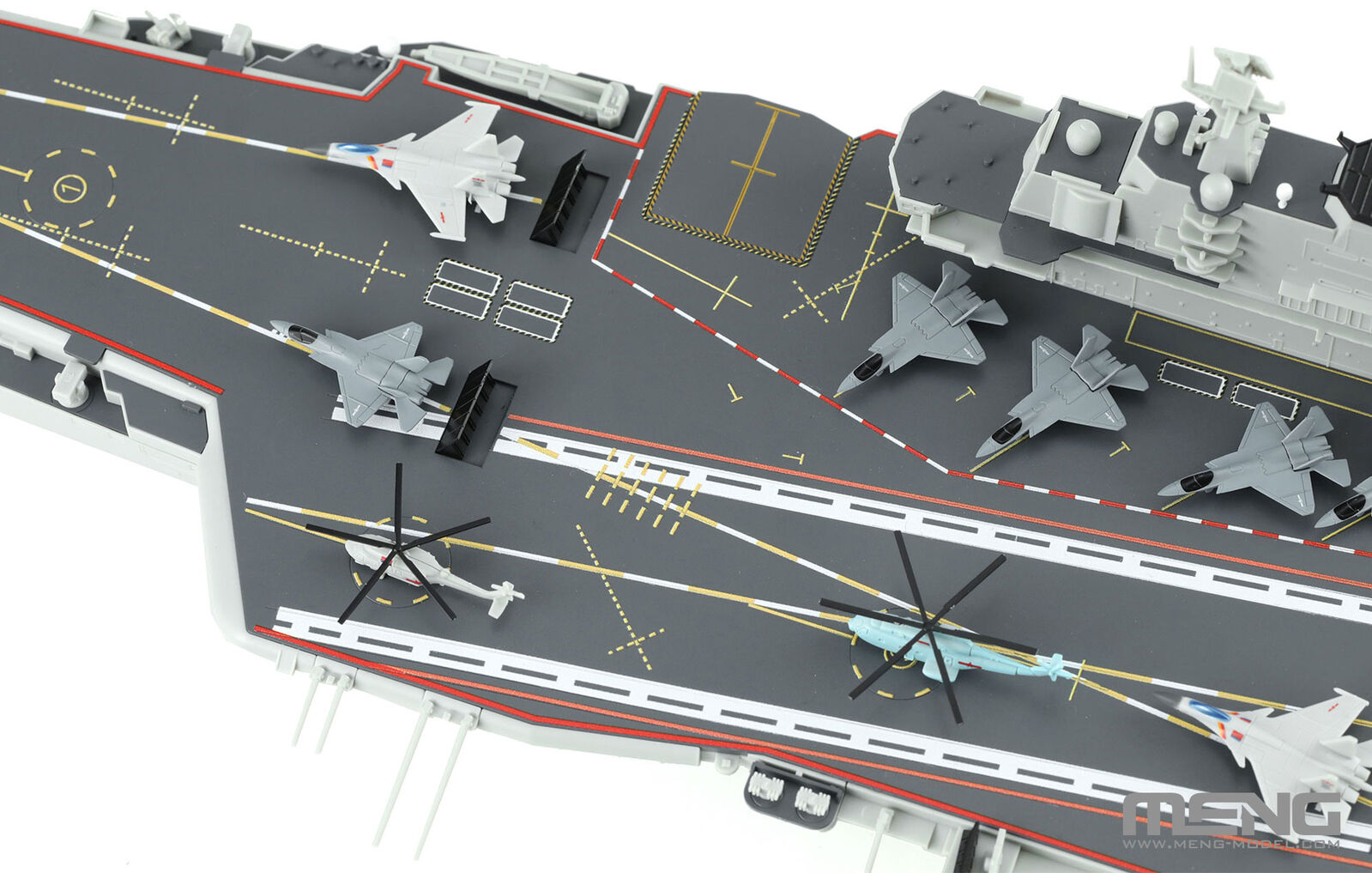 Meng PS-010s 1/700 Aircraft Carrier Liaoning (Pre-colored Edition) - Hobby City NZ