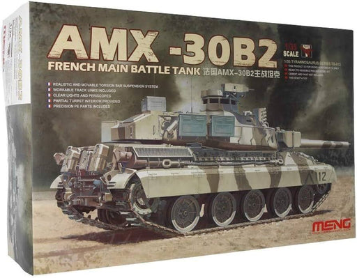 Meng TS-013 1/35 French Main Battle Tank AMX-30B2 - Hobby City NZ (8967468155117)