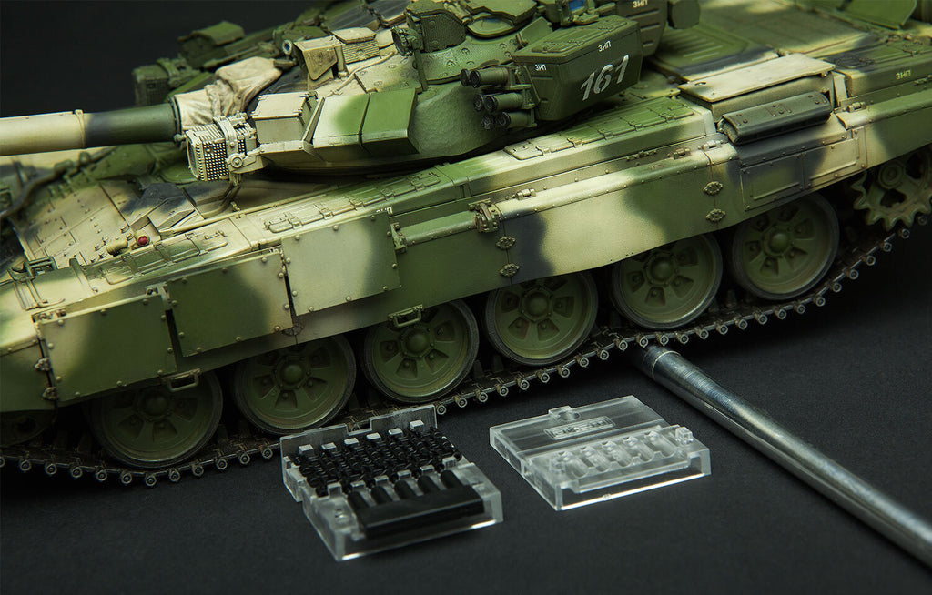 Meng TS-014 1/35 Russian Main Battle Tank T-90 w/TBS-86 Tank Dozer - Hobby City NZ