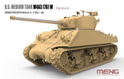 Meng TS-043 1/35 U.S. Medium Tank M4A3 (76)W Sherman - Hobby City NZ