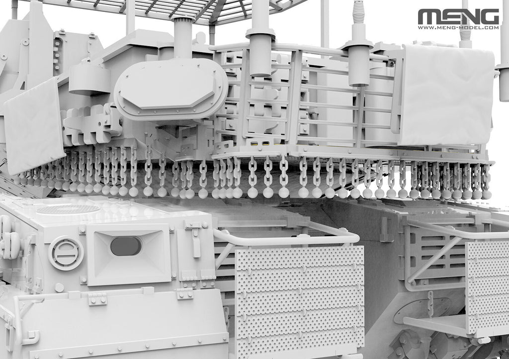 Meng TS-056 1/35 Merkava Mk.4M w/ Roof-Mounted Slat Armour - Hobby City NZ