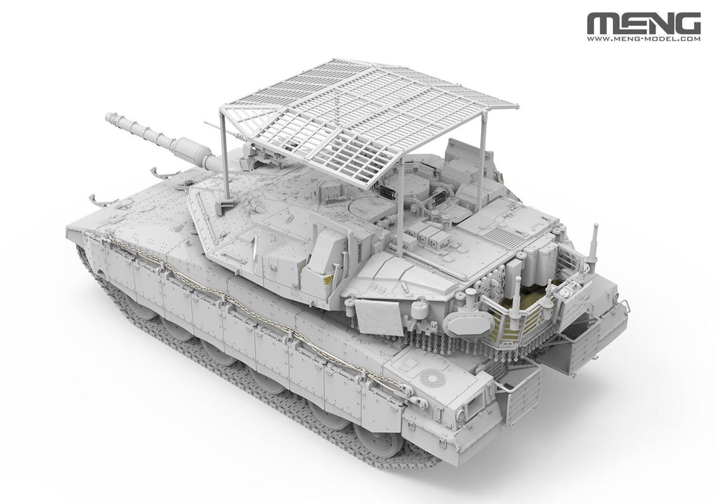 Meng TS-056 1/35 Merkava Mk.4M w/ Roof-Mounted Slat Armour - Hobby City NZ