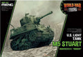 Meng WWT-012 U.S. Light Tank M5 Stuart (Cartoon Model) (8967468974317)