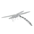 Metal Earth MMS064 Insect: Dragonfly (8144083222765)