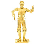 Metal Earth Star War's C-3PO Gold
