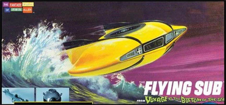 Moebius Models Flying Sub Mini Set