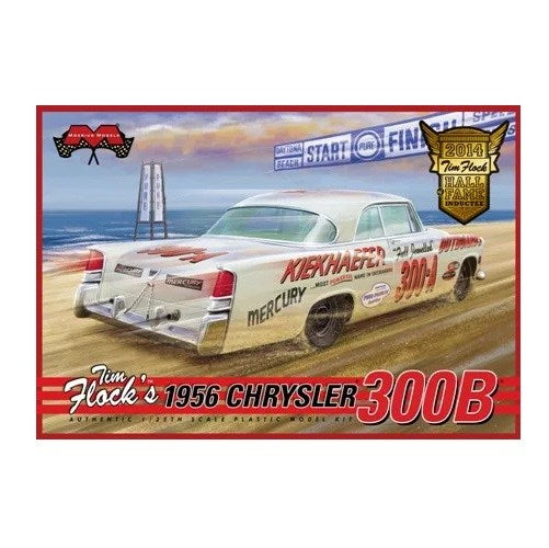 Moebius Models 1212 1/25 56' Chrysler 300B T.Flock - Hobby City NZ