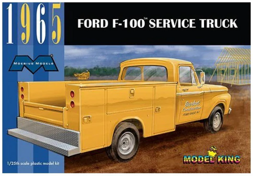 Moebius Models 1235 1/25 1965 Ford F-100 Service Truck - Hobby City NZ