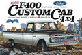 Moebius Models 1236 1/25 1966 Ford F100 Custom Cab 4x4 Truck (8745089958125)
