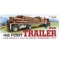 Moebius Models 1304 1/25 48-Foot Flatbed Trailer (8134372688109)
